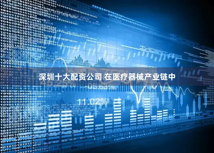 深圳十大配资公司 在医疗器械产业链中